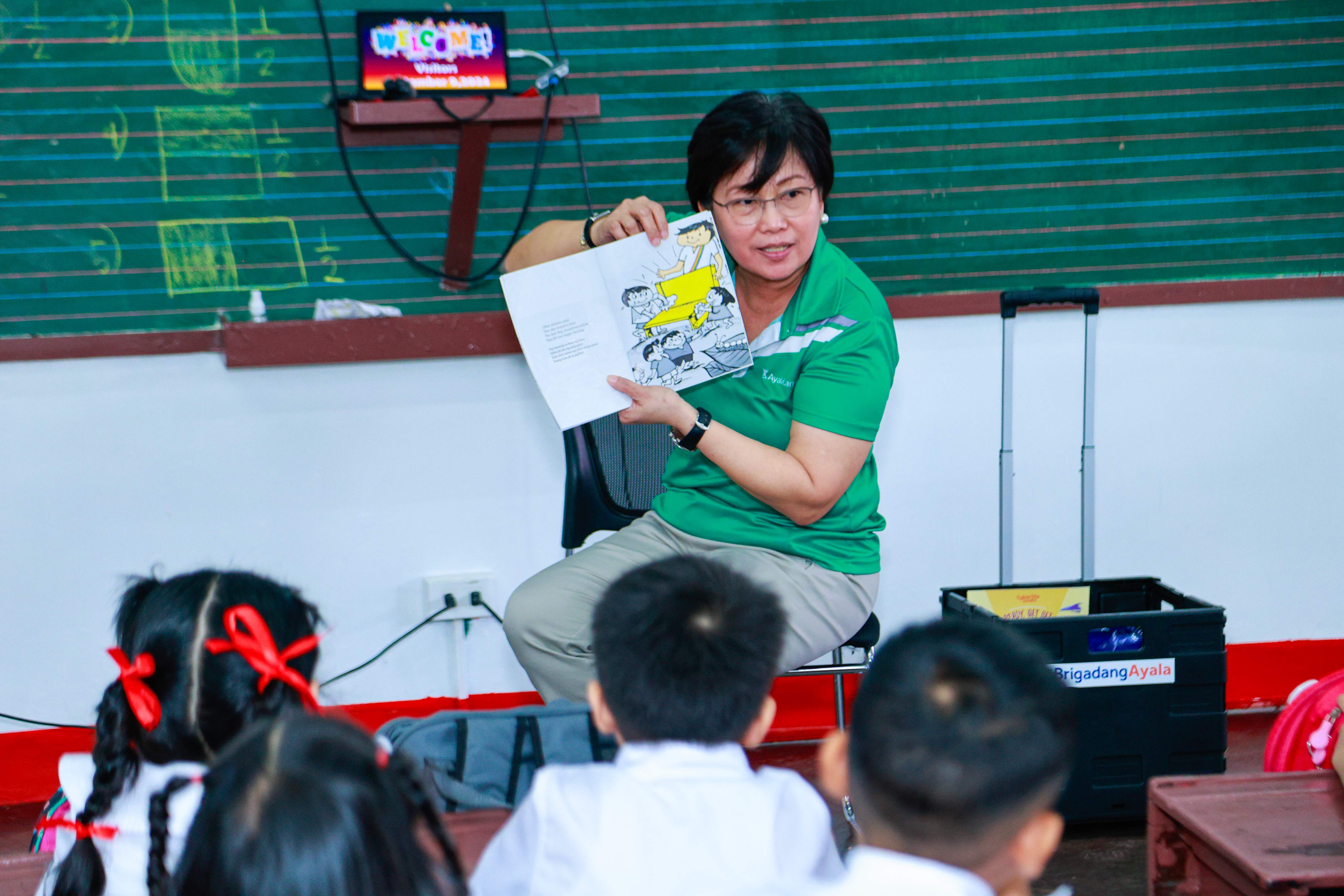 (ALI Only) Open Book Reading Activity at Margarita Róxas de Ayala Elementary School 