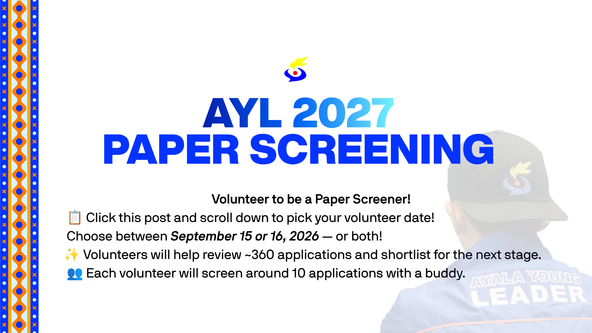 Ayala Young Leaders 2027 Paper Screening
