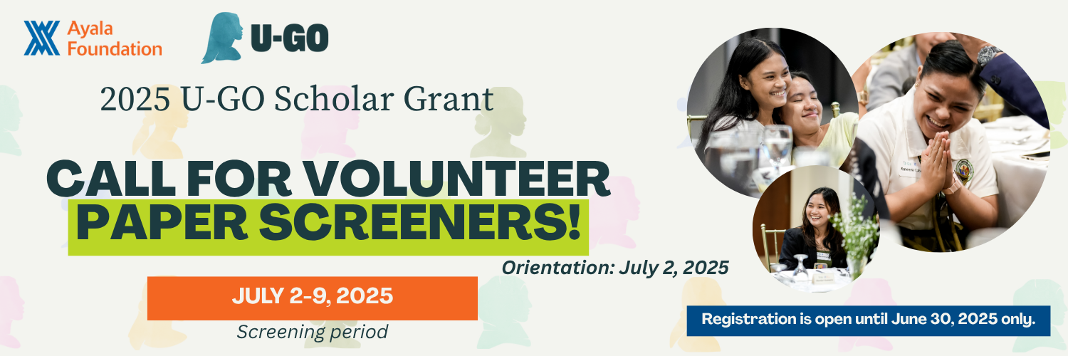 2025 U-GO Scholar Grant Applications - Paper Screening - July 2 - 9, 2025 (Online)