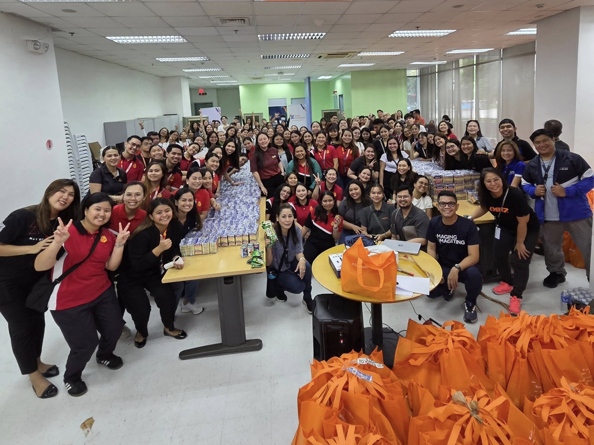 Cebu - Repacking of Food bags for Northern Cebu Earthquake Victims