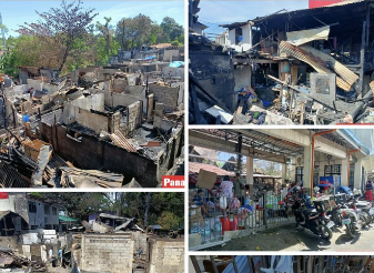 Iloilo - Distribution of Relief Goods to Fire-affected families in Benedicto, Jaro